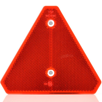 Triangulo reflectante rojo UT125